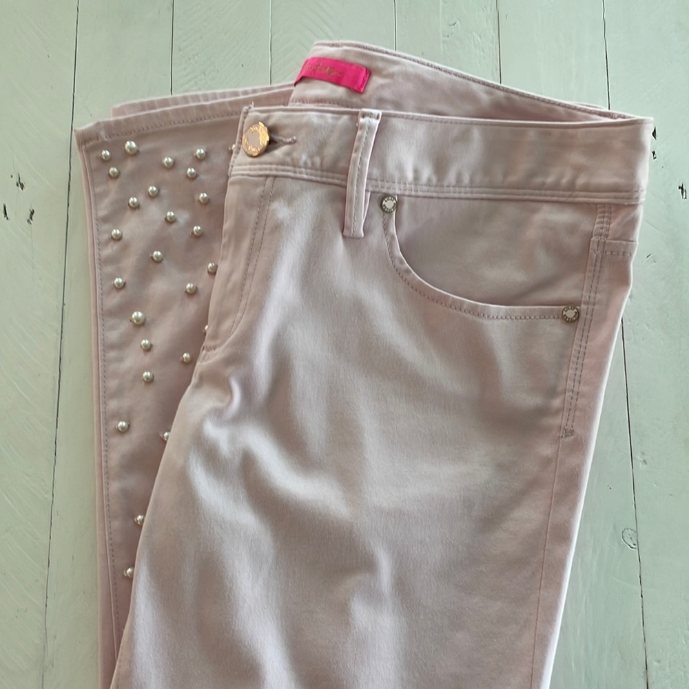 Gorgeous Lilly Pulitzer Pearled Worth Skinny Pants